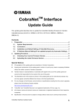 Yamaha CobraNet(CM-1) User guide