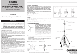 Yamaha HS840 Owner's manual