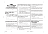 Yamaha MAS1 User manual