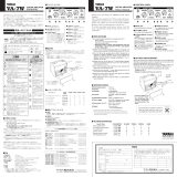 Yamaha VA-7W Owner's manual