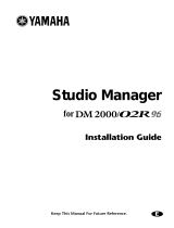 Yamaha DM2000 Installation guide
