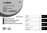 Yamaha RX-A680 Quick start guide