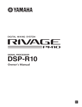 Yamaha DSP-R10 Owner's manual