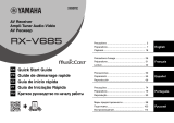 Yamaha RX-V 685 Owner's manual