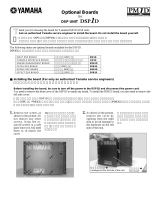 Yamaha EMB1D Owner's manual