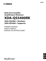 Yamaha XDA-QS5400 Owner's manual