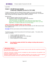 Yamaha YHT-S300 User manual