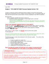 Yamaha YSP-4100 User manual