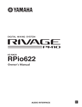 Yamaha RIVAGE PM10 Owner's manual