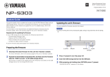 Yamaha NP-S303 User manual