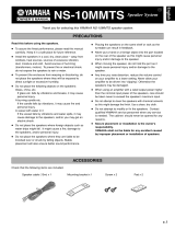 Yamaha NS-10MMTS Owner's manual