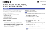 Yamaha RX-S602 User manual