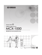 Yamaha MCX-1000 Owner's manual