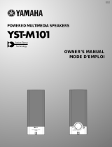 Yamaha YST-M101 User manual
