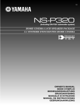 Yamaha NS-P320 Owner's manual