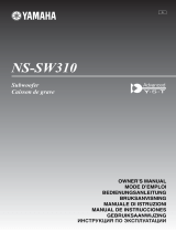 Yamaha NS-SW310 Owner's manual