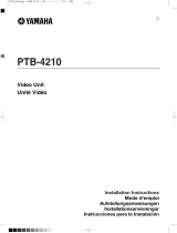 Yamaha PTB-4210 Owner's manual