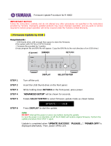 Yamaha R-N602 User manual