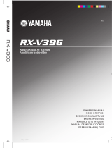 Yamaha RX-V396 Owner's manual