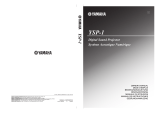 Yamaha YSP-1 Owner's manual
