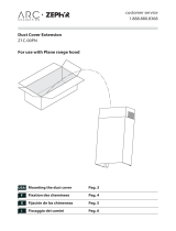 Zephyr Duct Cover Extension Z1C-00PN Accessories