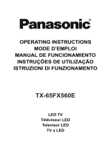 Panasonic TX65FX560E Operating instructions