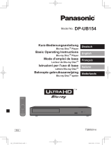 Panasonic DPUB154EG Operating instructions