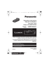 Panasonic DMW-BGG1PP Owner's manual