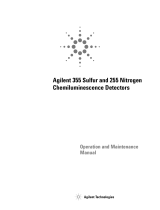Agilent Technologies 355 SCD User manual