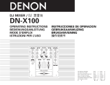Denon Musical Instrument DN-X100 User manual