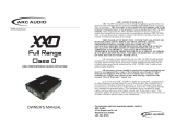 ARC Audio Car Amplifier XXD User manual