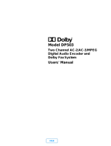 Dolby Laboratories All in One Printer DP503 User manual