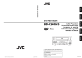 JVC DVD Recorder BD-X201MS User manual