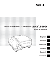 NEC DT100 User manual