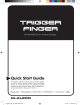 M-Audio TRIGGERFINGER User manual