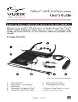 Vuzix Video Eyeware AV310 User manual