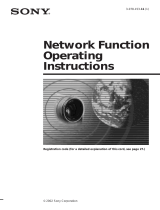Sony DCR-IP220 Operating instructions