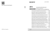 Sony ILCE-9 User manual