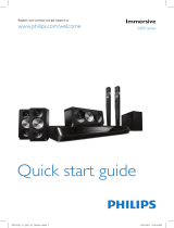 Philips HTS5543/12 Quick start guide