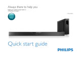 Philips HTL6145C/12 Quick start guide