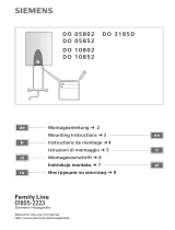 Siemens DO05802 User manual