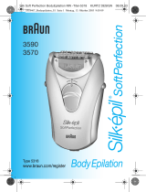 Braun 3570 Silk-épil SoftPerfection Body Epilation User manual