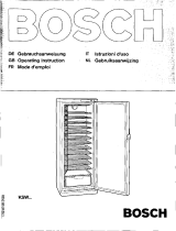 Bosch KSW3603 User manual