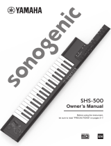Yamaha SHS-500 Owner's manual