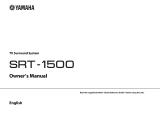 Yamaha SRT-1500 Owner's manual