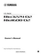 Yamaha D2 Owner's manual