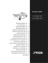 Stiga Park 110C Pro Electrical Cutting Deck Operating instructions