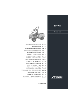 Stiga Road Light Kit - right hand drive Operating instructions