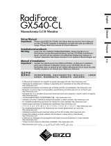 Eizo GX540 Owner's manual