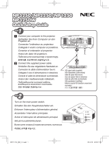 NEC NP1250 Owner's manual